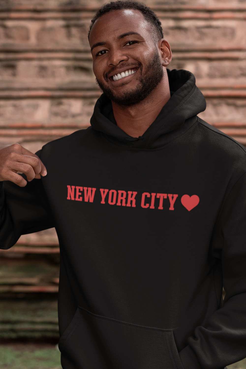 New York City - Hoodie Black