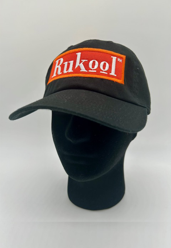 RUKOOL APPAREL - BASEBALL CAPS - BLACK