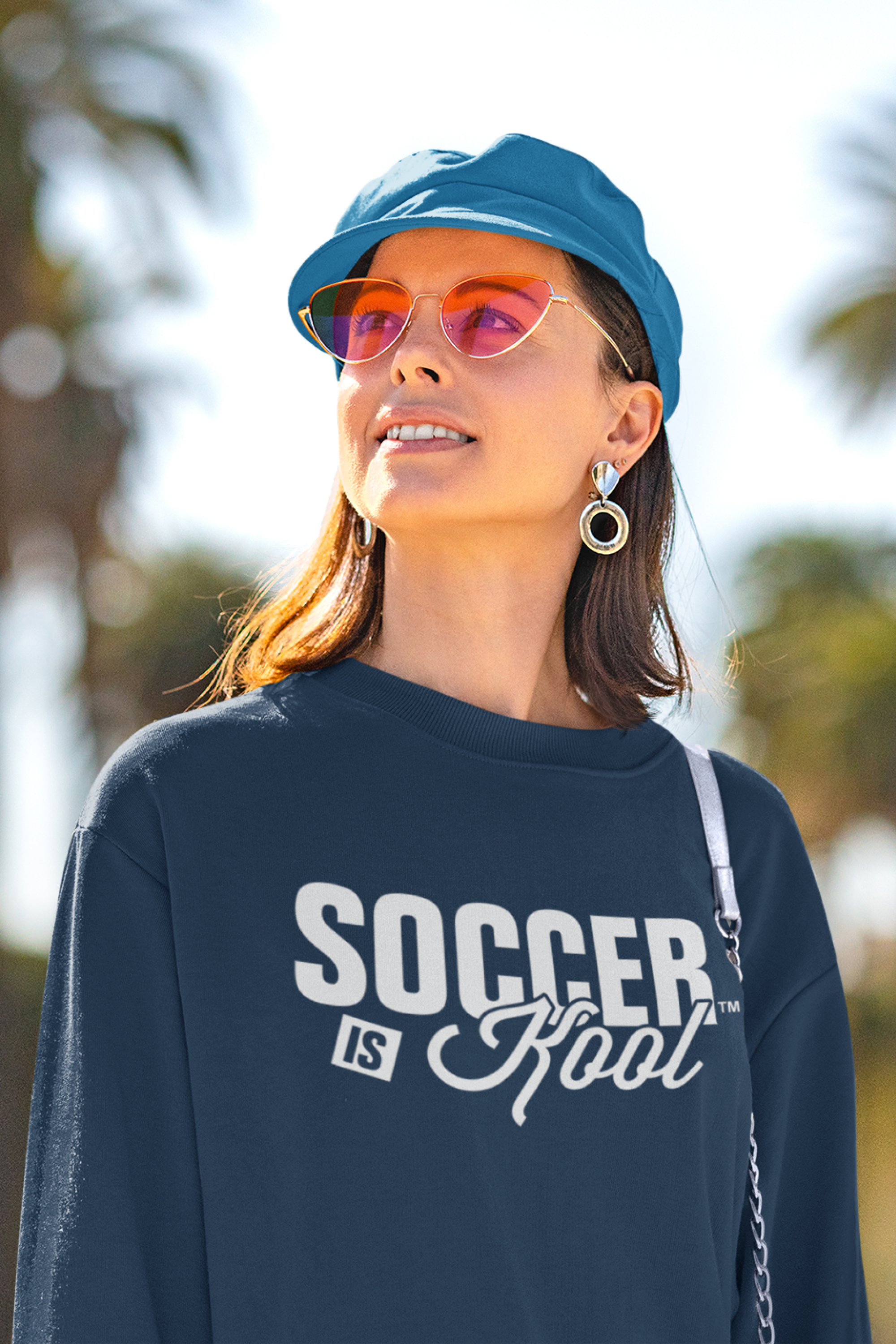 Soccer Is Kool - Crewneck Navy