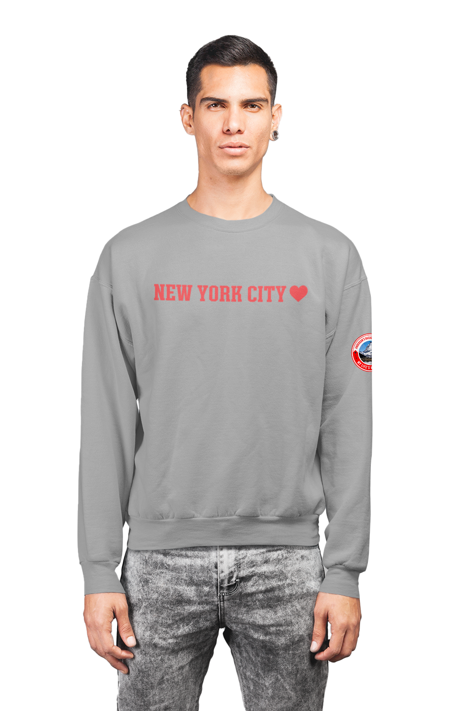 New York City - Crewneck Grey