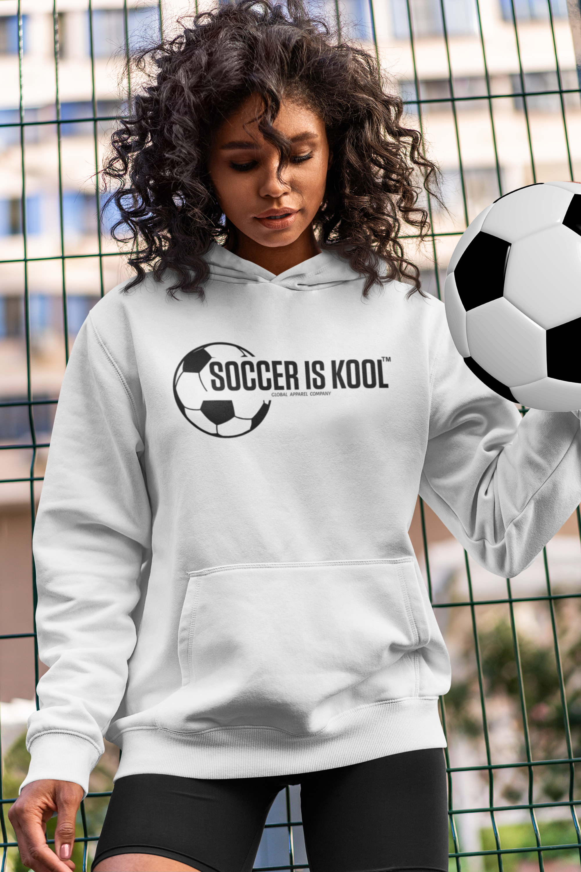 Soccer Is Kool - Hoodie White