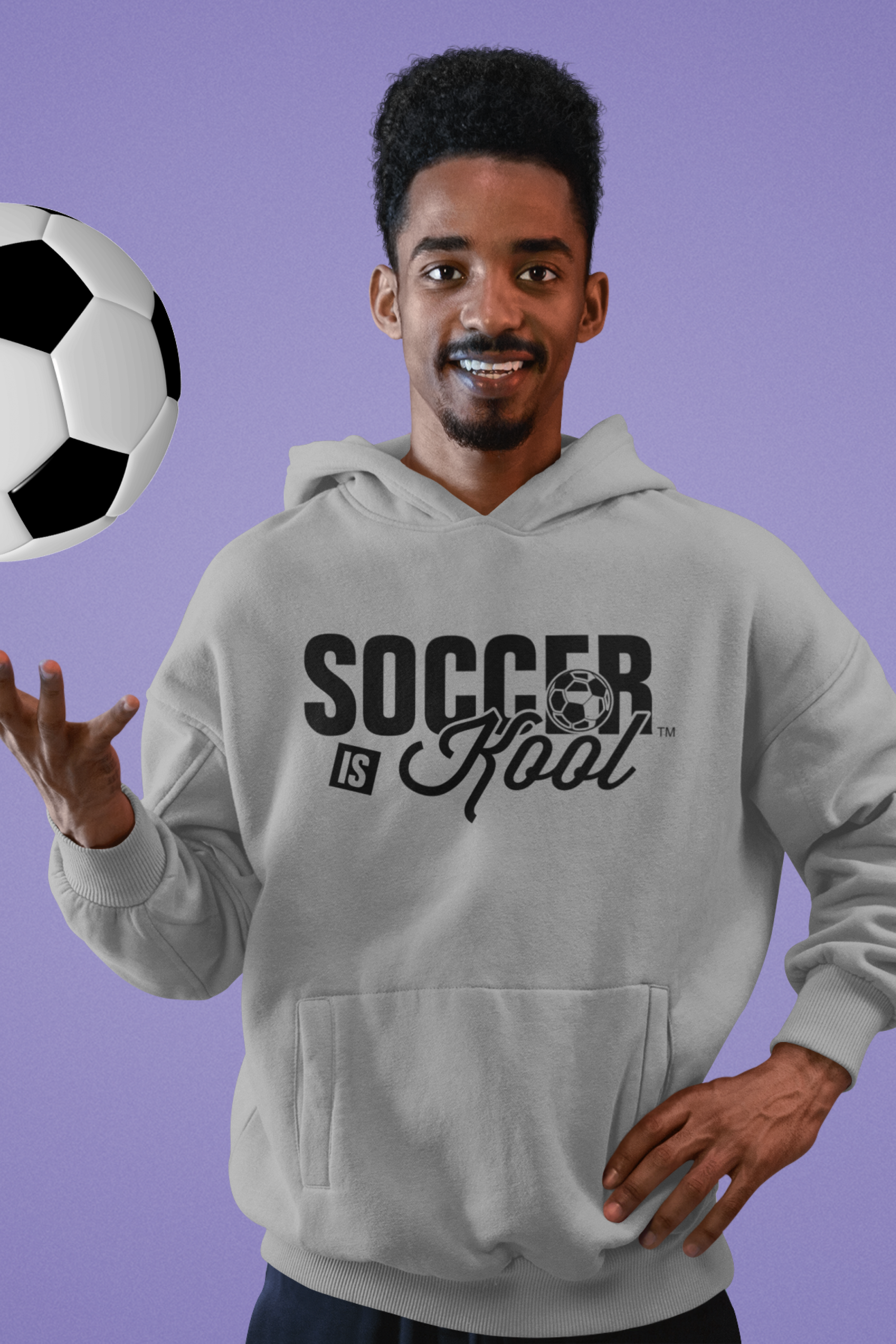 Soccer Is Kool - Hoodie Gray